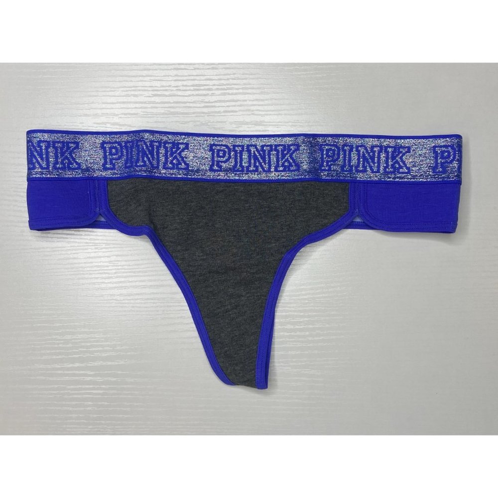 NWT VS PINK Extra Low-Rise Thong Glitter Medium
